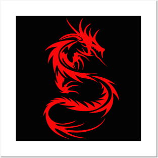 Red Dragon Posters and Art